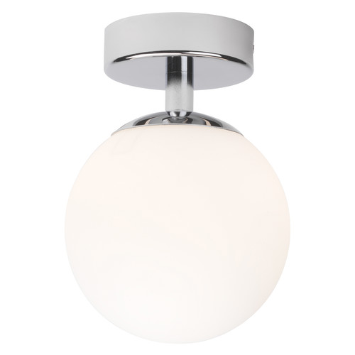 Denver Flush Mount Ceiling Light 240V Polished Chrome 40W