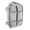 Buoy Bulkhead Outdoor Garden Wall Light Chrome 40W