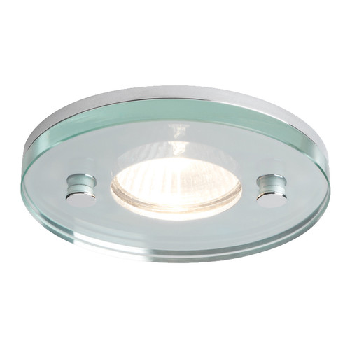 Ice Fire Round 12V 50W Polished Chrome / Glass