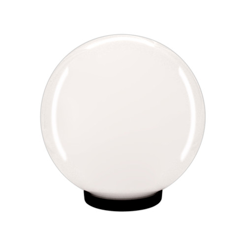 Globe 240V Garden Post Light Opal 250mm