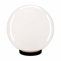 Globe 240V Garden Post Light Opal 300mm