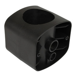 Globe Through Post Double Arm Black