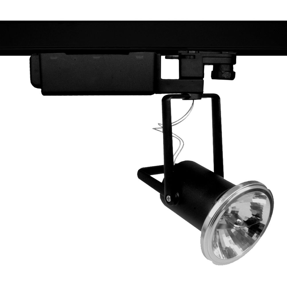 Drim AR111 Three Circuit Track Light 240V 75W Black | Mr Resistor Lighting
