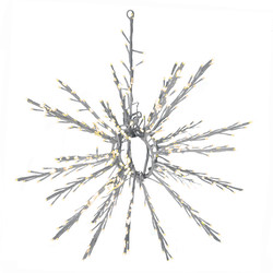 LED Outdoor/Indoor Snowflake 65 3000K Warm White White