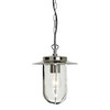 Montparnasse Outdoor Pendant Light 240V Polished Nickel 60W