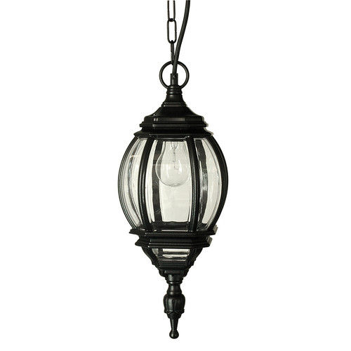 Nanterre Outdoor Pendant Light 240V Black 75W