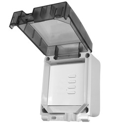 Waterproof 4 Channel Intense Switch White IP55