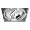 Grid Trimless Single AR70 Downlight 12V 50W White