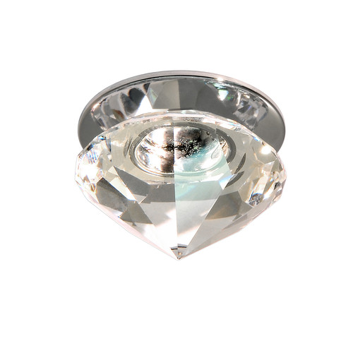 Crystal Ice Button 3W 3000K Warm White