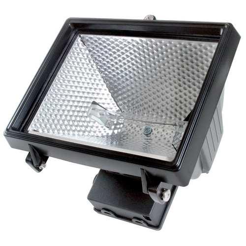 Security Floodlight 240V Black 500W
