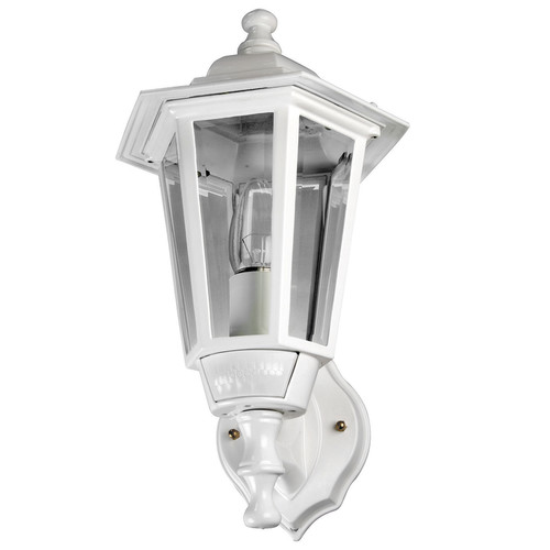 Lantern with PIR Motion Detector 240V White 60W