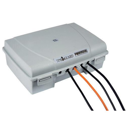 Outdoor Multi-Connector Box IP55 Housing 4 Gang Grey