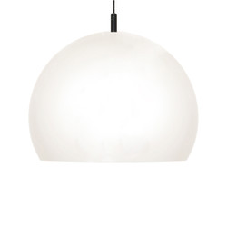 Dome Small Pendant Light 240V 60W White