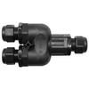 IP68 5-13mm (3 Pole) 'Y' Cable Gland Black