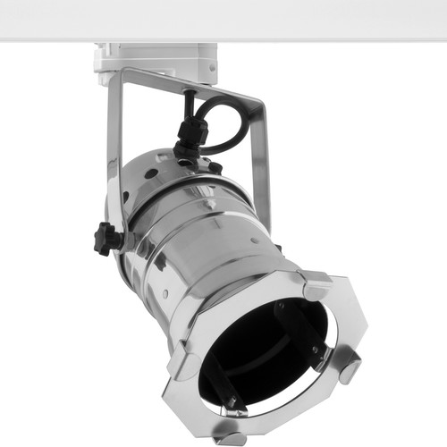 PAR30 Theatre Three Circuit Track Light 240V 100W Chrome