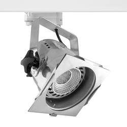 PAR38 Theatre Three Circuit Track Light 240V 120W Chrome