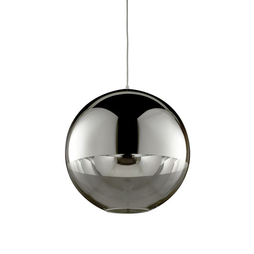 Bolio Medium Pendant Light 240V 75W Chrome