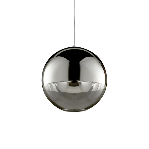 Bolio Small Pendant Light 240V 60W Chrome