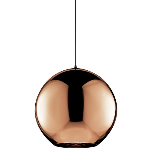 Fort Knox Large Pendant Light 240V 75W Copper