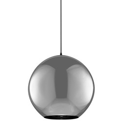 Fort Knox Large Pendant Light 240V 75W Silver