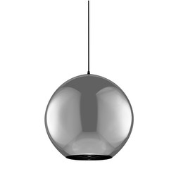 Fort Knox Medium Pendant Light 240V 75W Silver