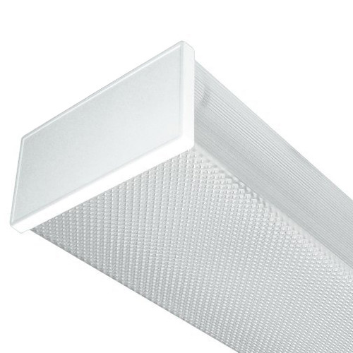 Batten Diffuser Clear 4ft Double