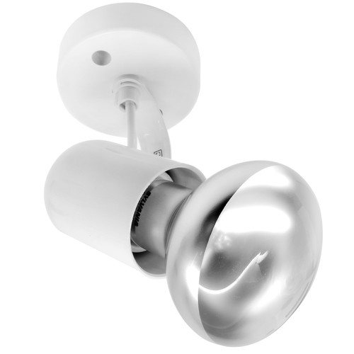 Domi Single Spotlight 240V 60W White
