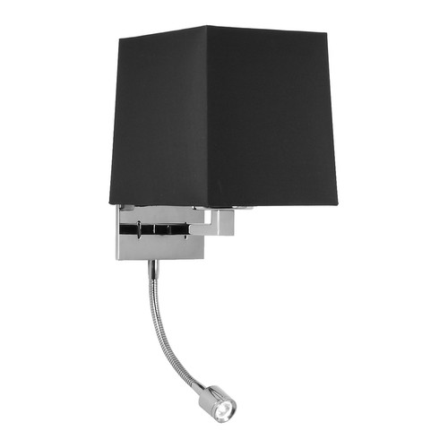 Azumi Classic LED Wall 60W + 1W Polished Nickel