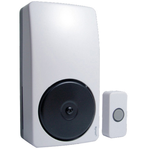 Wired Wall Mounted Bell-in-one White