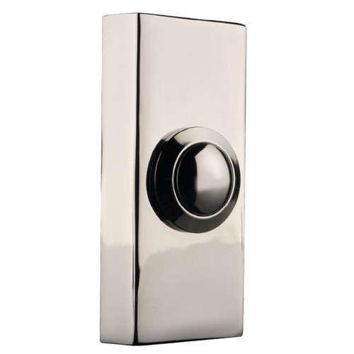 Wired Bell Push Bright Chrome