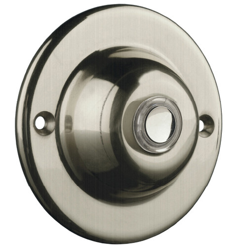 Wired Bell Push Nickel 63mm