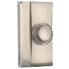Wired Bell Push Brushed Nickel
