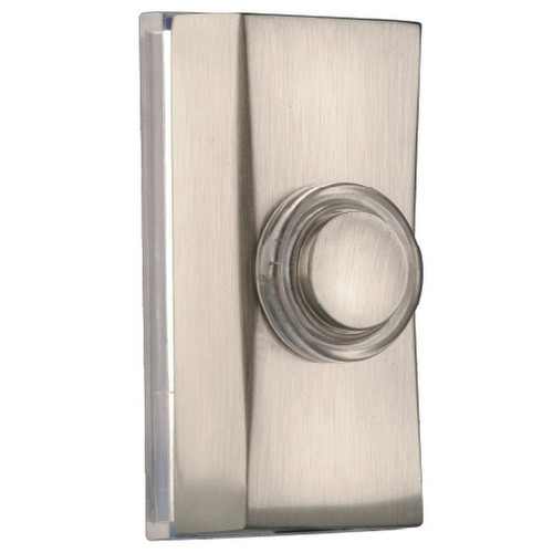 Wired Bell Push Brushed Nickel