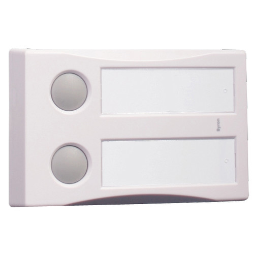 Extra Wirefree Twin Bell Push White