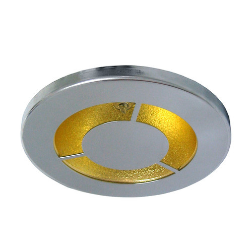 Spill Ring 12V 50W Chrome/Gold
