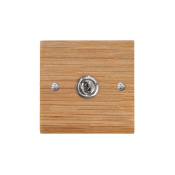 Dolly Switch 1 gang intermediate Oak