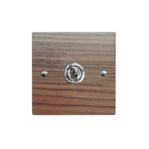 Dolly Switch 1 gang intermediate Walnut