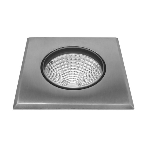 LED Recessed Uplight 240V 8W Stainless Steel 3000K Warm White