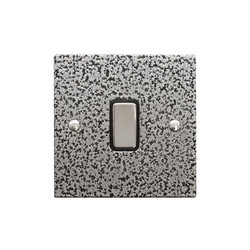 Rocker Switch 1 gang 20 amp double pole Magnesium