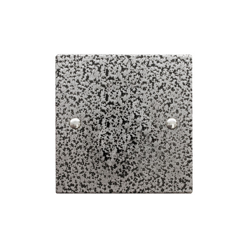 Blank Plate 1 gang single Magnesium