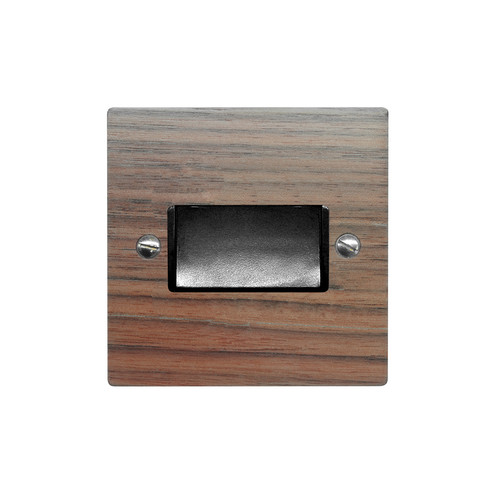 Fan Isolator Switch 1 gang fan isolator switch Walnut