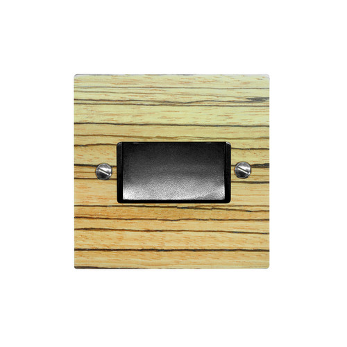 Fan Isolator Switch 1 gang fan isolator switch Zebrano