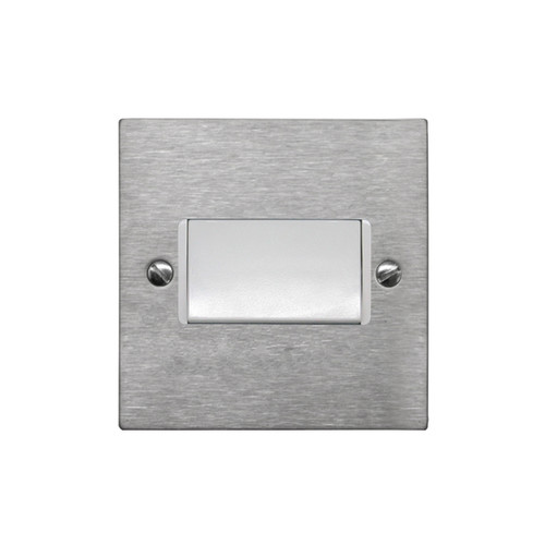 Fan Isolator Switch 1 gang fan isolator switch Satin Stainless
