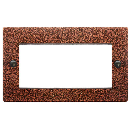 Euro Plate 4 Gang Euro Plate Copper