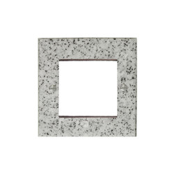 Euro Plate 2 Gang Euro Plate Grey