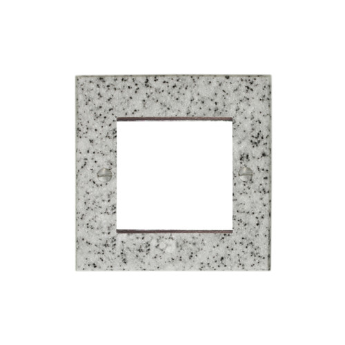 Euro Plate 2 Gang Euro Plate Grey