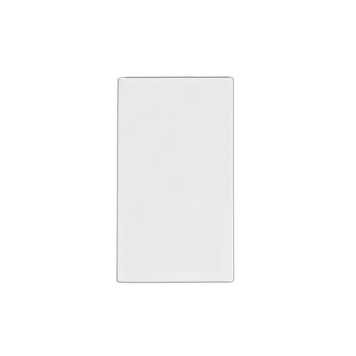 Euro Blank Plate Modules Single Blank Plate White