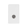 Euro Audio Visual Modules Satellite TV Outlet White