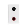 Euro Audio Visual Modules Speaker Module, 2 Binding Posts White