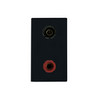 Euro Audio Visual Modules Speaker Module, 2 Binding Posts Black